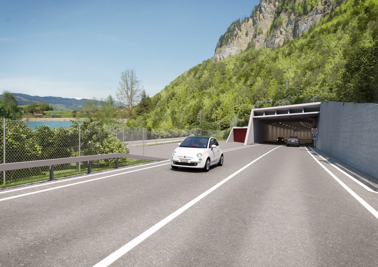 Visualisierung Portal Lungern