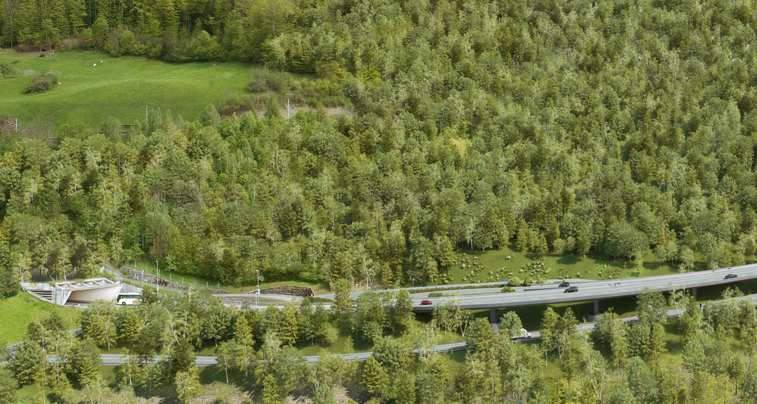 Portal Umfahrung Giswil
